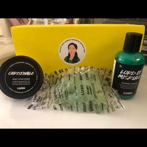 Lush 3 products 🚿🧽🧼